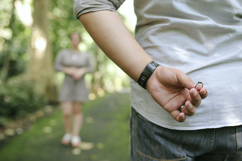 a man proposing